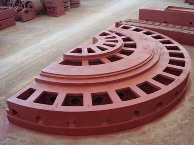 Vertical Lathe Base Casting